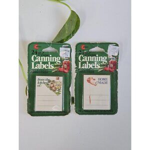 Vintage Conimar Self Adhesive Canning Labels, Unused in Original Package | 1970s